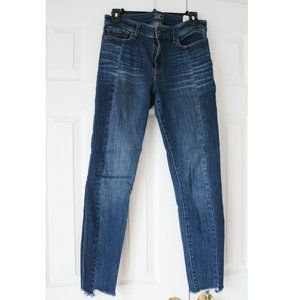 Abercrombie Raw Hem Skinny Jeans